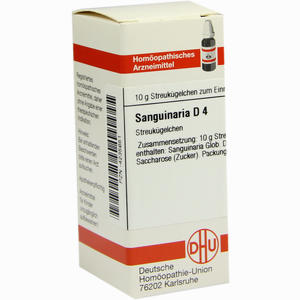 Sanguinaria D4 Globuli 10 g - ab 7,13 €
