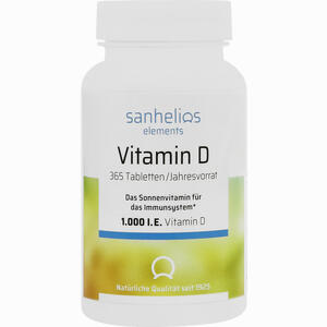 Sanhelios Vitamin D 1.000 I.e. Tabletten 365 Stück - ab 10,94 €