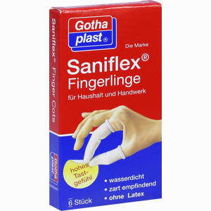 Saniflex Fingerlinge 6 Stück - ab 5,57 €