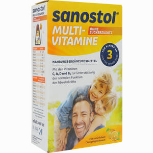 Sanostol Ohne Zuckerzusatz 460 ml - ab 9,94 €
