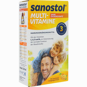 Sanostol Ohne Zuckerzusatz Saft 230 ml - ab 8,18 €