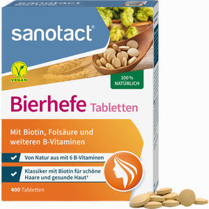 Sanotact Bierhefe Tabletten 200 g - ab 3,66 €
