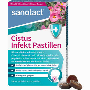 Sanotact Cistus Infekt Pastillen 30 Stück - ab 9,91 €