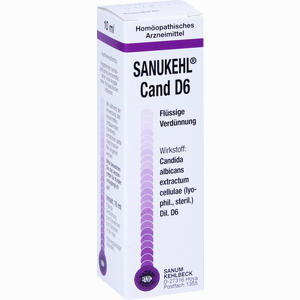 Sanukehl Cand D6 Tropfen 10 ml - ab 11,96 &euro;