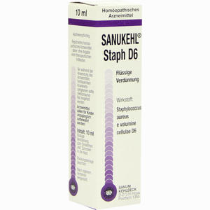 Sanukehl Staph D6 Tropfen 10 ml - ab 11,00 &euro;