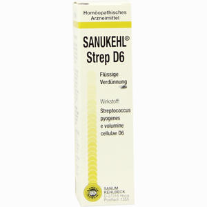 Sanukehl Strep D6 Tropfen 10 ml - ab 11,66 €