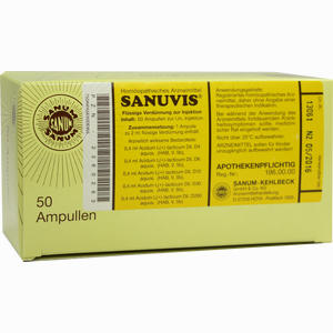 Sanuvis Ampullen 50 x 2 ml - ab 0,00 €