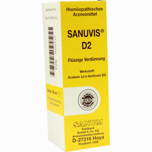 Sanuvis D2 Tropfen 30 ml - ab 6,25 €