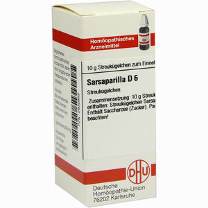 Sarsaparilla D6 Globuli 10 g - ab 7,71 €