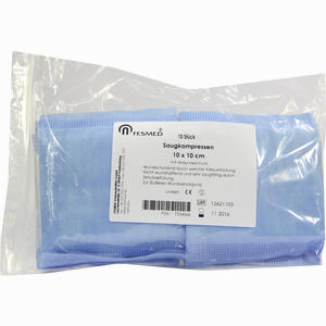 Saugkompresse 10x10cm Unsteril Kompressen 10 Stück - ab 3,73 €