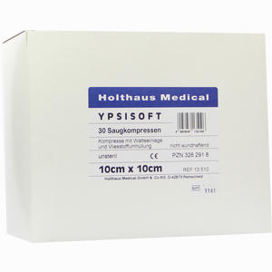 Saugkompresse Unsteril Ypsisoft 10x10cm Kompressen 30 Stück - ab 8,15 €