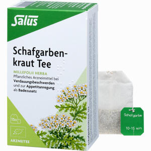 Schafgarbenkraut Arzneitee Millefolii Herba Bio Salus Filterbeutel 15 Stück - ab 2,25 €