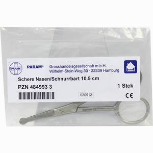 Schere Nasenschere Rostfrei  1 Stück - ab 12,28 €