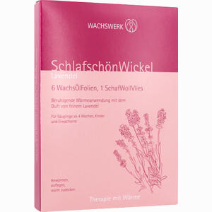 Schlafschön- Wickel Lavendel Wachswerk Folie 6 Stück - ab 12,36 &euro;