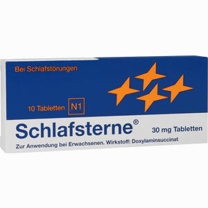 Schlafsterne Tabletten 10 Stück - ab 2,75 €
