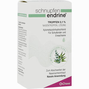 Schnupfen Endrine 0.1% Nasentropfen 10 ml - ab 3,77 €
