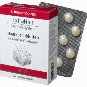 Schoenenberger Extrahair Hair Care System Haarkurtabletten  30 Stück - ab 7,62 €