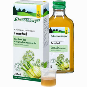 Schoenenberger Gemüsesaft Fenchel  200 ml - ab 6,22 €