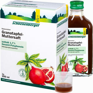 Schoenenberger Granatapfel- Muttersaft  3 x 200 ml - ab 15,26 €