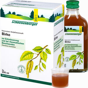 Schoenenberger Heilpflanzensaft Birke  3 x 200 ml - ab 16,37 €