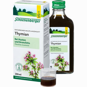 Schoenenberger Heilpflanzensaft Thymian  200 ml - ab 5,67 €