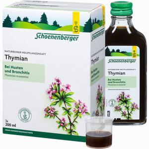 Schoenenberger Heilpflanzensaft Thymian  3 x 200 ml - ab 15,52 €
