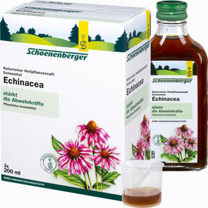 Schoenenberger Naturreiner Heilpflanzensaft Echinacea  3 x 200 ml - ab 18,21 €