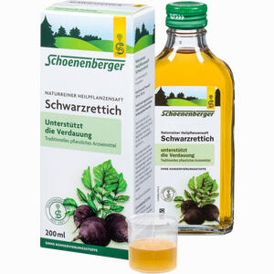 Schoenenberger Schwarzrettichsaft  200 ml - ab 5,64 €
