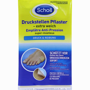 Scholl Druckstellen Pflaster Extra Weich  1 Stück - ab 2,97 €