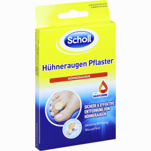 Scholl Hühneraugen Pflaster  4 Stück - ab 2,41 €