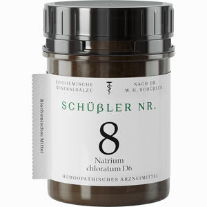 Schüssler Nr. 8 Natrium Chloratum D6 Tabletten 1000 Stück - ab 16,15 €