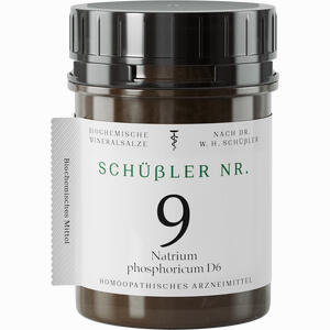 Schüssler Nr. 9 Natrium Phosphoricum D6 Tabletten 200 Stück - ab 5,31 €