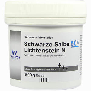 Schwarze Salbe 50% Lichtenstein N  500 g - ab 0,00 &euro;