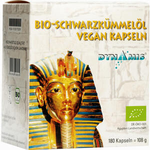 Schwarzkümmel Bio Vegan Kapseln  180 Stück - ab 33,01 €