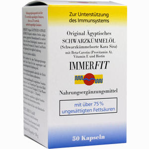 Schwarzkümmelöl Immerfit Kapseln 50 Stück - ab 24,99 €