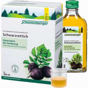 Schwarzrettich Schoenenberger Heilpflanzensäfte Saft 3 x 200 ml Schwarzrettich Schoenenberger Heilpflanzensäfte Saft 3 x 200 ml