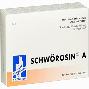 Schwörosin A Ampullen 10 x 1 ml - ab 0,00 €