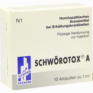 Schwörotox A Ampullen 10 x 1 ml - ab 0,00 €