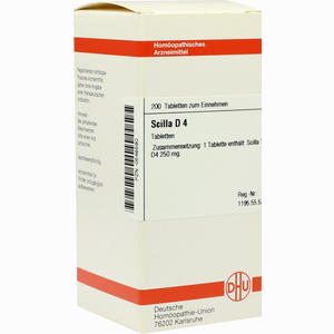 Scilla D4 Tabletten 200 Stück - ab 0,00 &euro;