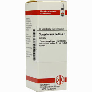 Scrophularia Nodos Urtinktur Dilution 20 ml - ab 11,58 €