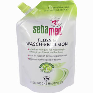 Sebamed Flüssig Wasch- Emulsion mit Olive Nachfüllpackung  400 ml - ab 5,89 €