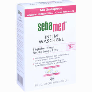 Sebamed Intim Waschgel Ph 3.8 Flüssigseife 200 ml - ab 3,45 €