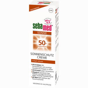 Sebamed Sonnenschutz Creme Lsf 50+  75 ml - ab 9,50 €
