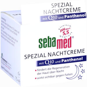 Sebamed Spezial Nachtcreme mit Q10  75 ml - ab 8,15 €