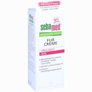 Sebamed Trockene Haut 10% Urea Akut Fußcreme  100 ml - ab 3,69 €