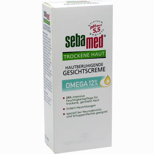 Sebamed Trockene Haut Omega 12% Gesichtscreme  50 ml - ab 10,19 €