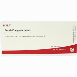 Secale/bleiglanz Comp Ampullen 10 x 1 ml - ab 0,00 €