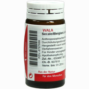 Secale/bleiglanz Comp Globuli 20 g - ab 7,56 €