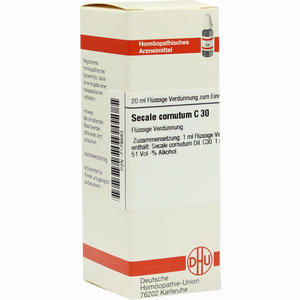 Secale Cornut C30 Dilution 20 ml - ab 9,06 €