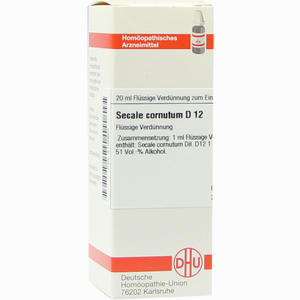 Secale Cornut D12 Dilution 20 ml - ab 8,95 €